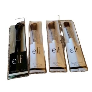 Elf Make Up Brushes Set of 4 New in Package